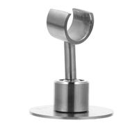 BAZEITFLOW Soporte para Cabezal de Ducha de Acero Inoxidable 304 Ajustable sin Perforación Base Resistente y Compacta para Baño Accesorio Durable Acabado Antimanchas para Alcachofa de