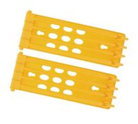 BAZEITFLOW Soporte Plástico para Anillos de Patas de Paloma 2 Unidades, Organizador Estable y Seguro para Aves de Corral, Adecuado para Seguimiento y Almacenamiento en Competencias