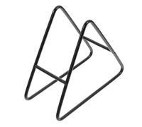 BAZEITFLOW Soporte Porta Posavasos Multifuncional de Hierro Negro Organizador y Expositor para Tazas y Utensilios para Hogar y Decoración de Mesa