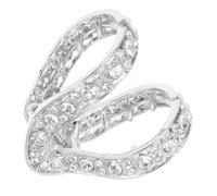 BAZEITFLOW Sujetador De Coleta Alta Pinza De Garra Metálica Plateada, Pinza Cabello Pequeña Para Mujer, Soporte Para Peinados y Cabello Fino, Accesorios Para Uso Diario y Eventos