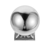 BAZEITFLOW Tapa de Poste Decorativa de Acero Inoxidable Bola Puntiaguda para Barandillas Interiores Capuchón Robusto para Escaleras Pasamanos y Postes de Balcón