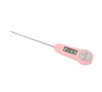 BAZEITFLOW Termómetro Digital para Carne con Larga Medición Rápida para Cocinar Freír y Hornear Pantalla LCD Fácil de Leer Termómetro de Cocina Multifunción para Alimentos y Aceite
