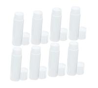 BAZEITFLOW Tubos de Bálsamo Labial Vacíos con Tapas de Color Claro 50 Unidades Polipropileno Transparente Mecanismo de Rueda para Aplicación Fácil Proyectos DIY Cuidado Personal