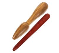 BAZEITFLOW Varillas de Masaje de Madera 2 Piezas para Pies y Cuerpo Suaves y Prácticas, Ideales para Uso en Casa Aire Libre
