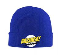 Bazinga The Big Bang Teoría Gorro de Punto Gorro de Invierno Moda cálida Sheldon Cooper Geek TBBT Gorras para Hombres Mujeres