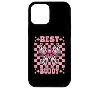 Bazo Best Buddy Boston Terrier para Perro, niña, mamá y Coqueta Carcasa para iPhone 12 Pro MAX