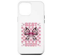 Bazo Best Buddy Boston Terrier para Perro, niña, mamá y Coqueta Carcasa para iPhone 12 Pro MAX