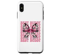 Bazo Best Buddy Boston Terrier para Perro, niña, mamá y Coqueta Carcasa para iPhone XS MAX