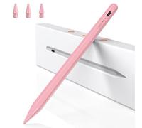 BAZO Lápiz para iPad Apple - 2018-2025 Pencil de 2ª generación de Carga rápida Palm Rejection Sensibilidad Stylus para iPad Pro 13''/12,9''/11''/iPad 6-11(A16).Gen/Mini 5/6.Gen/Air 3/4/M3-Rosa