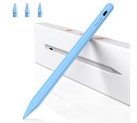BAZO Lápiz para iPad Apple - 2018-2025 Pencil de 2ª generación de Carga rápida Palm Rejection Sensibilidad Stylus para iPad Pro 13''/12,9''/11''/iPad 6-11(A16).Gen/Mini 5/6.Gen/Air 3/4/M3-Azul