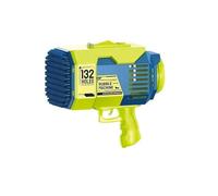 Bazooka Bubble® Verde | Máquina de Pompas de Jabón | Juguete Cohete Automático con 69 Agujeros | Juego al Aire Libre para Niños y Adultos | Juego de Agua 100% Divertido | Verano | OriginalCup