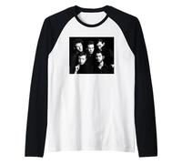 Bazooka Joe Adam Ant Early Rock Band Chris Duffy Fotografía Camiseta Manga Raglan