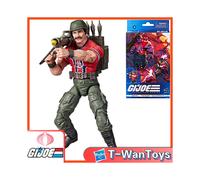 (Bazooka)Nuevo Hasbro G.I. Joe Classified Series #62 David L. "Bazooka" Cat Bow Figura coleccionable de 6"