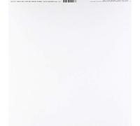 Bazzill Basics Paper - 25 Hojas para álbumes de Recortes, Batidos, Remolino de Coco, Color Blanco