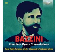 Bazzini: complete opera transcriptions [CD de audio] Anca vasile caraman, alessandro trebeschi