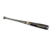 BB-10 Barnett - Bate de béisbol de madera de arce, negro (34 pulgadas)