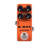 BB B-Box Preamplificador Overdrive Guitarra Eléctrica Pedal de Efecto de Bajo True Bypass Full Metal Shell Accesorios de Piezas de Guitarra