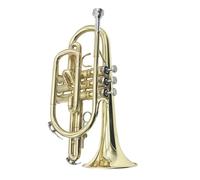 BB B Corneta Plana Trompeta Instrumento De Latón Corneta Profesional