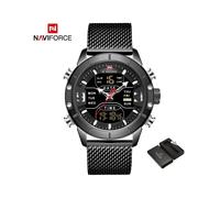 (BB BOX) Reloj para hombre, marca de lujo superior, deportivo militar, de cuarzo, de acero inoxidable,
