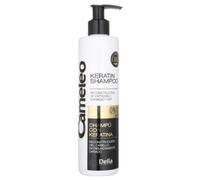 Cameleo - Champú de Queratina - para Cabello Dañado, Seco, Quebradizo - Tratamiento y Cuidado de Reparación Excelente con Queratina Biomimética y Aceite de Argán - Protección Térmica - 250ml
