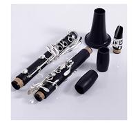 BB Clarinet 18 Llaves Abdominales Tubo Corporal De Tubo Llaves Plateadas Clarinetes