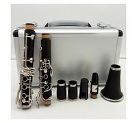 BB Clarinet Bakelite Clarinetes Níquel Silver Key Instrumentos Musicales Caso Boquilla Reeds Clarinetes