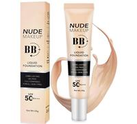 BB Cream,Cream BB Correctora,Crema Correctora del Color,BB Cream Hidratante con Color,FPS 51+++ para Todo Tipo de Pieles,Tono de Piel Uniforme