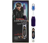 BB Designs Justin Bieber - Cepillo de dientes para cantar (alguien a amarme y amarme), color morado