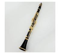 Bb Flat 17 teclas Material del cuerpo de baquelita Clarinete niquelado Instrumento de viento de madera Instrumentos De Clarinete
