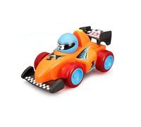 BB Junior - Fórmula 1 First RC - Naranja y Negro - Experimenta Carreras emocionantes con Este Juguete de Control Remoto de Alto Rendimiento - Descubre la Novedad 2024 Que hará Que el Motor de la