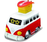 BB Junior Volkswagen Bulli Samba Press Go Rojo Coche de Juguete Infantil VW