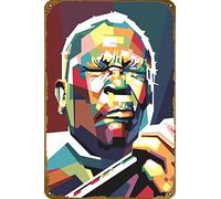 BB King in WPAP - Póster de música retro de metal vintage de 12 x 8 pulgadas, decoración de pared para sala de bar, club, hombre, cueva