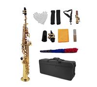 BB Saxophone Saxofón Latón Lacado Lacado Instrumento De Viento De Madera Con Estuche De Transporte Limpieza Limpieza Paño