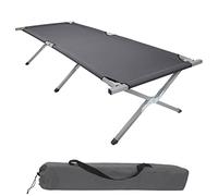 BB Sport Cama Plegable Catre Camastro Camping 190x64x41 cm 180kg Gris