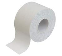 BB Sport Cinta Adhesiva Deportiva 3.8cm x 10m Sport Tape Blanco 1/6 / 24 Rollos Borde Serrado 100% Algodón Inelástica Balonmano Fútbol Voleibol Escalada, Cantidad:1 Rollo