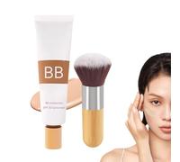 BB Tin-ted Hidratante SPF 30, BB Cream Tin-ted Hidratante, Instantly Hydrates and Smooths Skin, Full Coverage, Oil-Free & Light, Hydrates and Smooths Your Skin Creamy, Creates Matte Effect (1 unidad)