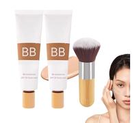 BB Tin-ted Hidratante SPF 30, BB Cream Tin-ted Hidratante, Instantly Hydrates and Smooths Skin, Full Coverage, Oil-Free & Light, Hydrates and Smooths Your Skin Creamy, Creates Matte Effect (2 unidades