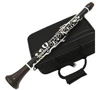 Bb Tone 20 Teclas Ebony Wood Clarinete Teclas Plateadas Con Estuche Clarinetes