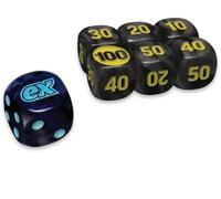 BB-Toy-Trades Compatible con PKM TCG Elite Top Trainer Dados Set de marcas de daños Dice Set con protección de envío BB-Toy-Trades - Mega Desarrollo Fatal Flammen Glurak X