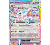 BB-Toy-Trades Compatible con Pokemon Black Star Promo tarjeta Feelinara ex PRE 014/131 - Alemán - tarjeta holo + cargador superior