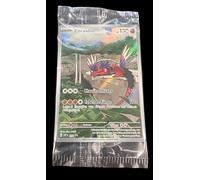 BB-Toy-Trades Compatible con Pokemon Koraidon SVP 014 Carmesin & Purpur Black Star Promo Card - Deutsche - Single Card Fullart Holo - Sealed + Toploader