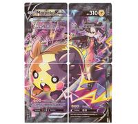 BB-Toy-Trades Compatible con Pokemon Morpeko V-Union SWSH287-290 de la colección Zenit der Kings Black Star Promo Tarjetas - ALEMÁN - Tarjetas individuales Holo + protección de envío