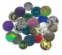 BB-Toy-Trades Compatible con Pokemon Pin Flipping Coin Shiny Trading Card Sammelkarten Münze mit BB-Toy-Trades Versandschutz - Pokemon Go Pikachu Gold