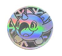 BB-Toy-Trades Compatible con Pokemon Pin Flipping Coin Shiny Trading Card Sammelkarten Münze mit BB-Toy-Trades Versandschutz (Flaniwal)