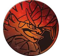 BB-Toy-Trades Compatible con Pokemon Pin Flipping Coin Shiny Trading Card Sammelkarten Münze mit BB-Toy-Trades Versandschutz (Koraidon)
