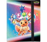 BB-Toy-Trades Protección de envío PKM TCG Portfolio Álbum de recortes de 9 bolsillos para 360 tarjetas coleccionables - Desarrollos prismáticos - Evoli Eevee