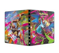BB-Toy-Trades Protección de envío Pokémon Mega Evolución Fatales Llamas Glurak X Portafolio Álbum de coleccionista Binder Álbum de 9 bolsillos para 252 cartas coleccionables