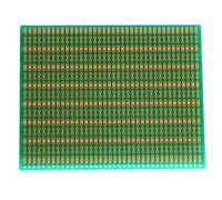 BB2 BusBoard-2, patrón de zig-zag, 1 cara PCB, máscara de soldar, tamaño 2 = 100 x 80 mm