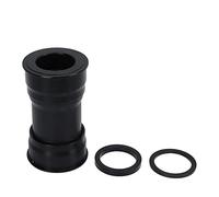 BB386 Soporte inferior para bicicleta Aleación de aluminio DUB Presione con arandelas Kit de reemplazo del eje central de la bicicleta