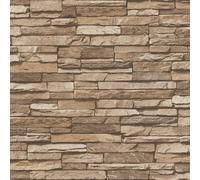 BB51147-Bricks y Más Muro de Piedra Ladrillo Efecto Beige Galerie Papel Pintado